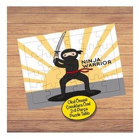 232147868509 Ninja Savaşçı 24 Parça Çocuklara Özel Yapboz Tablo