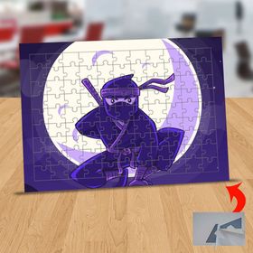 232147870022 Ay Işığında Ninja 99 Parça Puzzle Yapboz Tablo