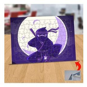 232147870022 Ay Işığında Ninja 99 Parça Puzzle Yapboz Tablo