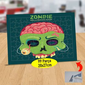 232147904766 Beyni Açık Zombi 99 Parça Puzzle Yapboz Tablo