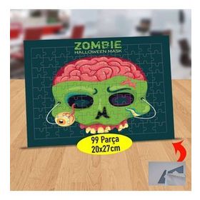 232147904766 Beyni Açık Zombi 99 Parça Puzzle Yapboz Tablo