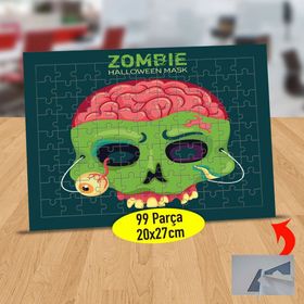 232147904766 Beyni Açık Zombi 99 Parça Puzzle Yapboz Tablo
