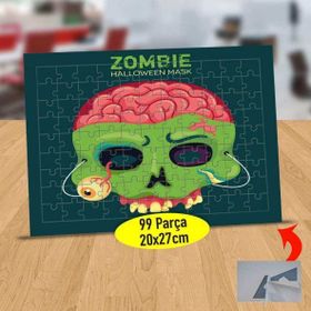 232147904766 Beyni Açık Zombi 99 Parça Puzzle Yapboz Tablo