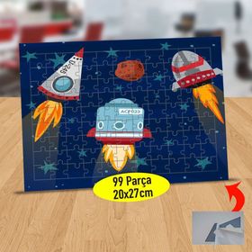 232147915372 Marsa Giden Roketler 99 Parça Puzzle Yapboz Tablo