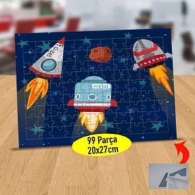 232147915372 Marsa Giden Roketler 99 Parça Puzzle Yapboz Tablo