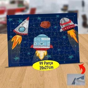 232147915372 Marsa Giden Roketler 99 Parça Puzzle Yapboz Tablo