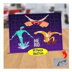 232147923461 Süper Kahraman Adamlar 99 Parça Puzzle Yapboz Tablo