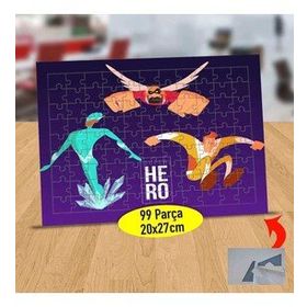 232147923461 Süper Kahraman Adamlar 99 Parça Puzzle Yapboz Tablo