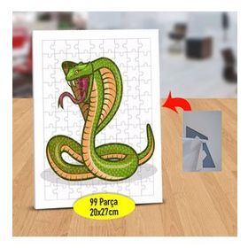 232148120863 Dil Çıkaran Cobra 99 Parça Puzzle Yapboz Tablo