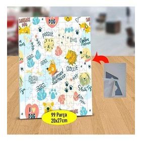 232148125431 Mutlu Tatlı Patiler 99 Parça Puzzle Yapboz Tablo