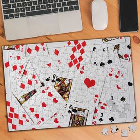 234955 Pişti Kartları 240 Parça Puzzle Yapboz