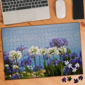 2384 İngiliz Lavanta Mor Bitkiler 240 Parça Puzzle Yapboz