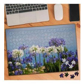 2384 İngiliz Lavanta Mor Bitkiler 240 Parça Puzzle Yapboz