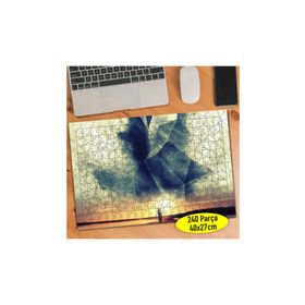 238875142 Gün Batımında ve Romantik Çift 240 Parça Puzzle Yapboz