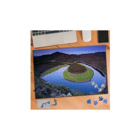 239 Göl Ortasında Kara Parçası 240 Parça Puzzle Yapboz Tablo