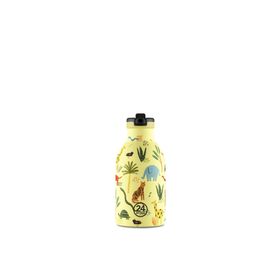 24 Bottles 330 ml Clima Bottle Jungle Friends Pipetli Paslanmaz Çelik Termos