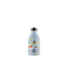 24 Bottles 330 ml Clima Bottle Sweet Friends Pipetli Paslanmaz Çelik Termos