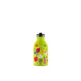 24 Bottles 330 ml Clima Bottle Veggie Friends Pipetli Paslanmaz Çelik Termos