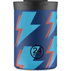 24 Bottles 350 ml Renkli Travel Tumbler Zap Zap Paslanmaz Çelik Termos