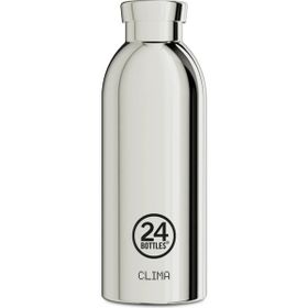 24 Bottles 500 ml Gri Clima Bottle Mirror Steel Paslanmaz Çelik Termos