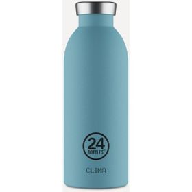 24 Bottles 500 ml Mavi Clima Bottle Powder Blue Paslanmaz Çelik Termos