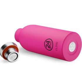 24 Bottles 500 ml Pembe Clima Bottle Passion Pink Paslanmaz Çelik Termos