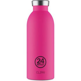 24 Bottles 500 ml Pembe Clima Bottle Passion Pink Paslanmaz Çelik Termos