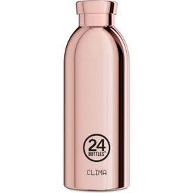 24 Bottles 500 ml Pembe Clima Bottle Rose Gold Paslanmaz Çelik Termos