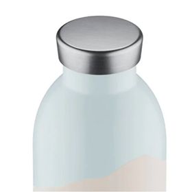 24 Bottles 500 ml Renkli Clima Bottle Mountains Paslanmaz Çelik Termos