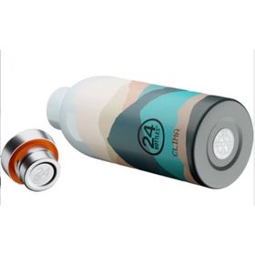 24 Bottles 500 ml Renkli Clima Bottle Mountains Paslanmaz Çelik Termos