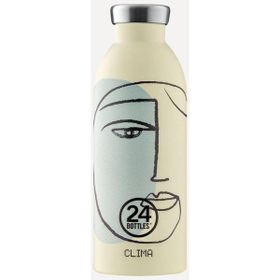 24 Bottles 500 ml Renkli Clima Bottle White Calypso Paslanmaz Çelik Termos