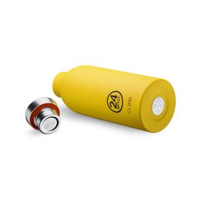 24 Bottles 500 ml Sarı Clima Bottle Taxi Yellow Paslanmaz Çelik Termos
