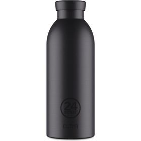 24 Bottles 500 ml Siyah Clima Bottle Celebrity Paslanmaz Çelik Termos