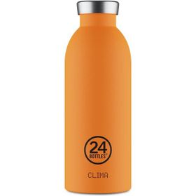 24 Bottles 500 ml Turuncu Clima Bottle Total Orange Paslanmaz Çelik Termos