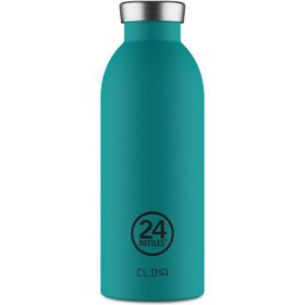 24 Bottles 500 ml Yeşil Clima Bottle Atlantic Bay Paslanmaz Çelik Termos