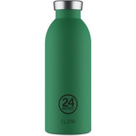 24 Bottles 500 ml Yeşil Clima Bottle Emerald Green Paslanmaz Çelik Termos
