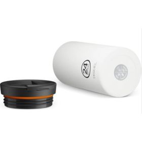 24 Bottles 600 ml Beyaz Travel Tumbler Ice White Paslanmaz Çelik Termos Bardak