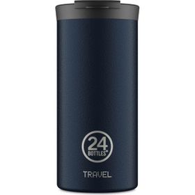 24 Bottles 600 ml Lacivert Travel Tumbler Deep Blue Paslanmaz Çelik Termos