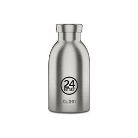 24 Bottles Clima Bottle Brushed Steel 330 ml Paslanmaz Çelik Termos