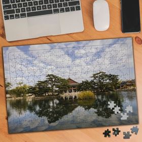 2412 Güney Kore Tapınak 240 Parça Puzzle Yapboz