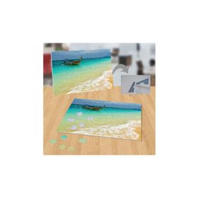 24279730 Deniz Kıyısı Sandal Tatil 99 Parça Puzzle Yapboz Tablo