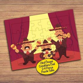 243PZ Meksika Sanatçıları Çocuklara Özel Puzzle Yapboz Tablo