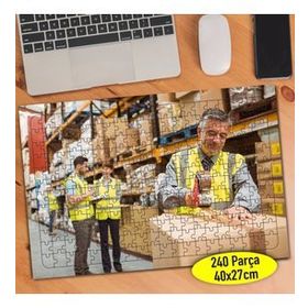 24494 İş Sektörü Depoda Çalışan İnsanlar 240 Parça Puzzle Yapboz