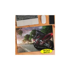 2465013 Motorsiklet Hız Tutkunu Yarışçı 240 Parça Puzzle Yapboz