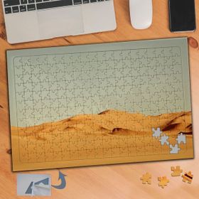 248 Çöldeki Kum Tanecikleri 240 Parça Puzzle Yapboz Tablo