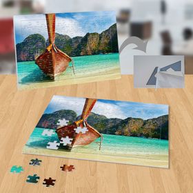 24800974 Sandal Dağlar Berrak Deniz 99 Parça Puzzle Yapboz Tablo