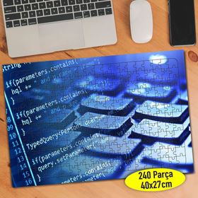 24888153 Programlama Bilgisayar Kodlama 240 Parça Puzzle Yapboz