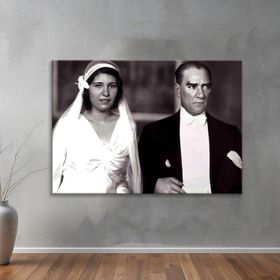 25 Atatürk Kanvas Tablo