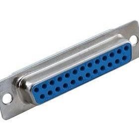 25 Pin Dişi D-Sub Konnektör