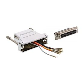 25 Pin Dişi RJ45 D-Sub Modular Adaptör